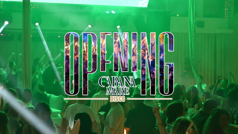 Αποκλειστικά πλάνα από το opening του Cabana Mare Disco