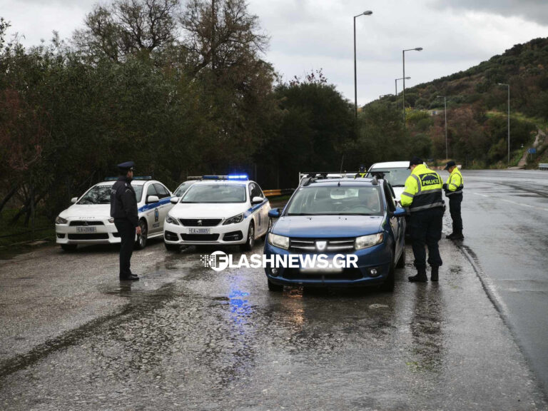 Χανιά: Αυξημένοι οι έλεγχοι στον ΒΟΑΚ λόγω Πρωτοχρονιάς – “Ας μην πιούμε και ας μην είμαστε εγωιστές οδηγοί” (φωτο)