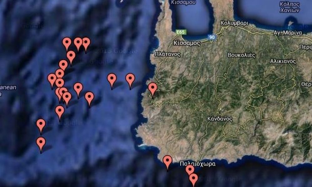 Ηρεμεί ο Εγκέλαδος στην Κρήτη; - Μετασεισμοί και στην στεριά