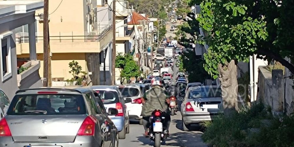 Χανιά: «Ασφυξία» από το μποτιλιάρισμα για τους οδηγούς λόγω έργων – Ποιοι δρόμοι είναι κλειστοί (φωτο)