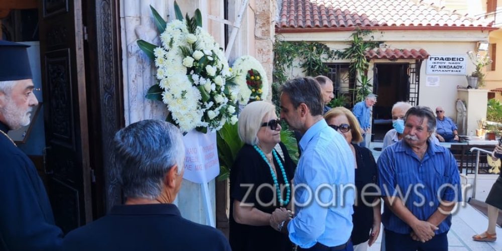 Χανιά: Το τελευταίο αντίο στον Γιώργο Κουκλάκη – Στην κηδεία ο Πρωθυπουργός Κυριάκος Μητσοτάκης (φωτο)