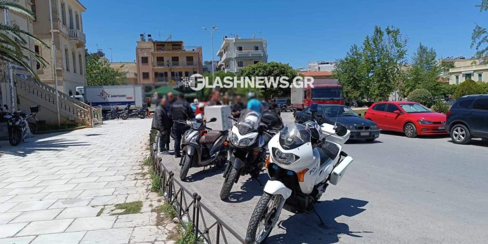 Χανιά: Έλεγχοι τροχαίας και επιθεώρησης εργασίας σε διανομείς (φωτό)