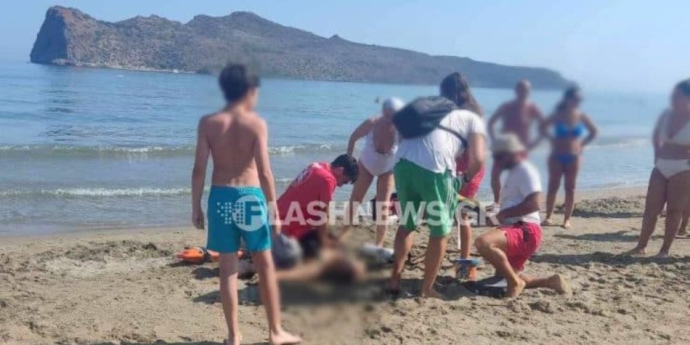 Χανιά: Λουόμενη ανασύρθηκε νεκρή από τη θάλασσα στην Αγία Μαρίνα (φωτο)