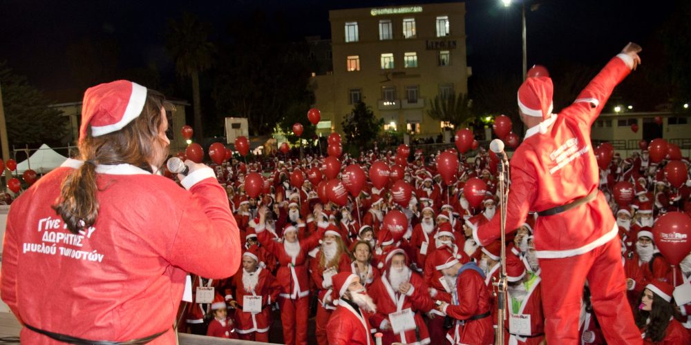 3.000 Αγιοβασίληδες ξεχύνονται σήμερα στους δρόμους των Χανίων